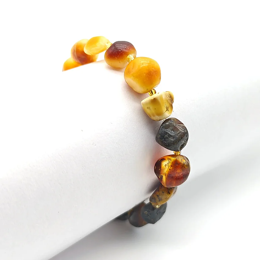 Kehribar Bileklik Asorti KDB12 - 1