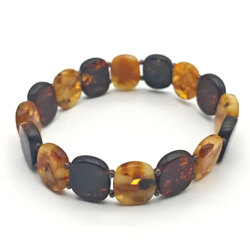 Kehribar Bileklik Asorti KRA8 - 2