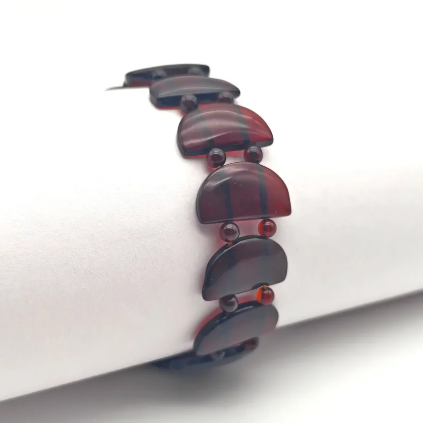 Kehribar Bileklik Kırmızı KBK7 - 1