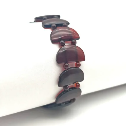 Kehribar Bileklik Kırmızı KBK7 - 3