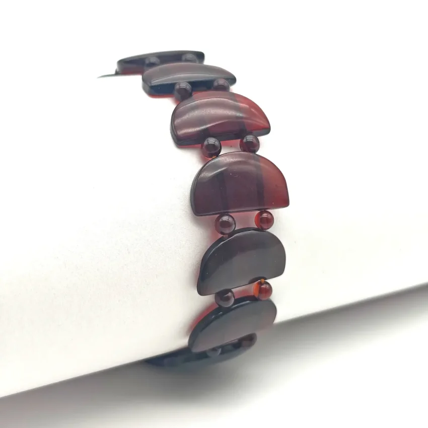 Kehribar Bileklik Kırmızı KBK7 - 3