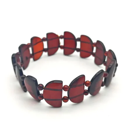 Kehribar Bileklik Kırmızı KBK9 (1)