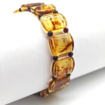 Kehribar Bileklik Özel Kesim Boncuklu KRB10 