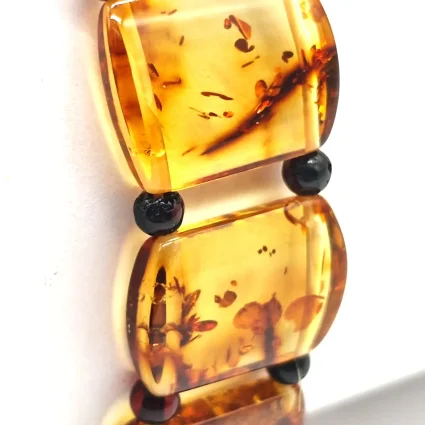 Kehribar Bileklik Özel Kesim Boncuklu KRB9 - 4