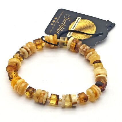 Kehribar Bileklik Özel Kesim KO8 - 3