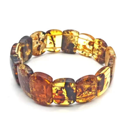 Kehribar Bileklik Özel Kesim KR14