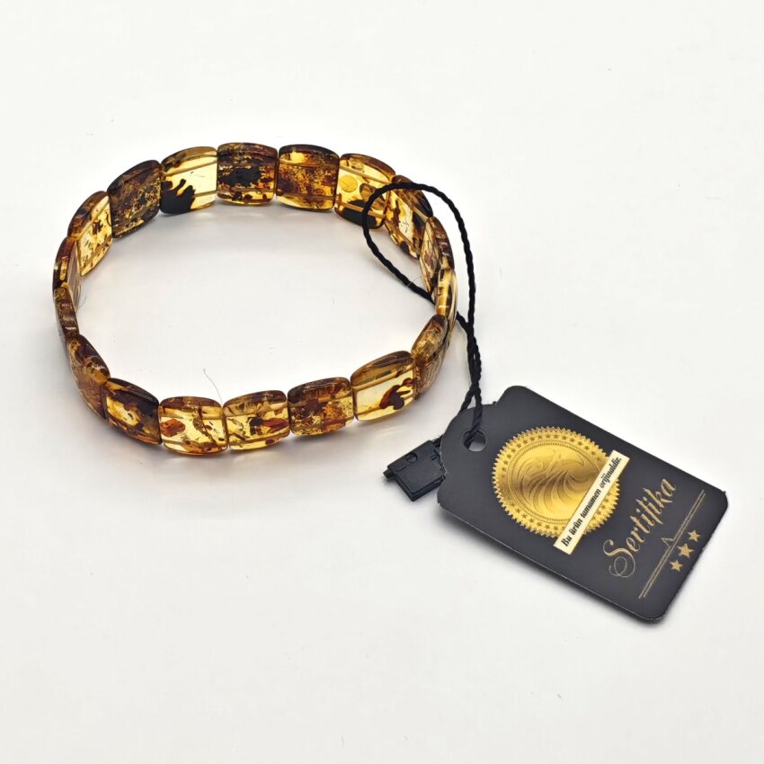 Kehribar Bileklik Özel Kesim KR15 - 2