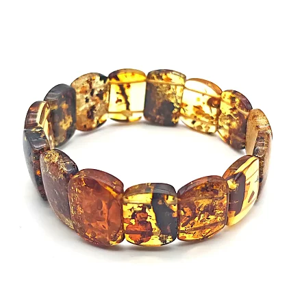 Kehribar Bileklik Özel Kesim KR8 (1)