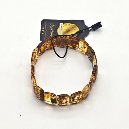 Kehribar Bileklik Özel Kesim KR9 - Logosuz Ürünler