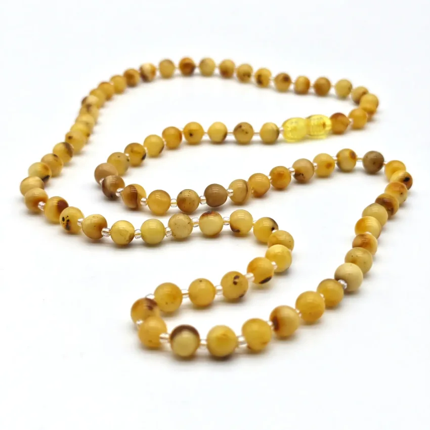 Kehribar Kolye Küre Yetişkin KRB9 - 1