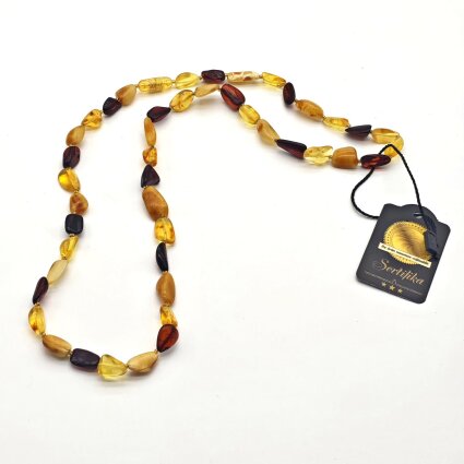 Kehribar Kolye Yetişkin Asorti KA13 - 3