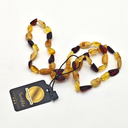 Kehribar Kolye Yetişkin Asorti KA14 - 3