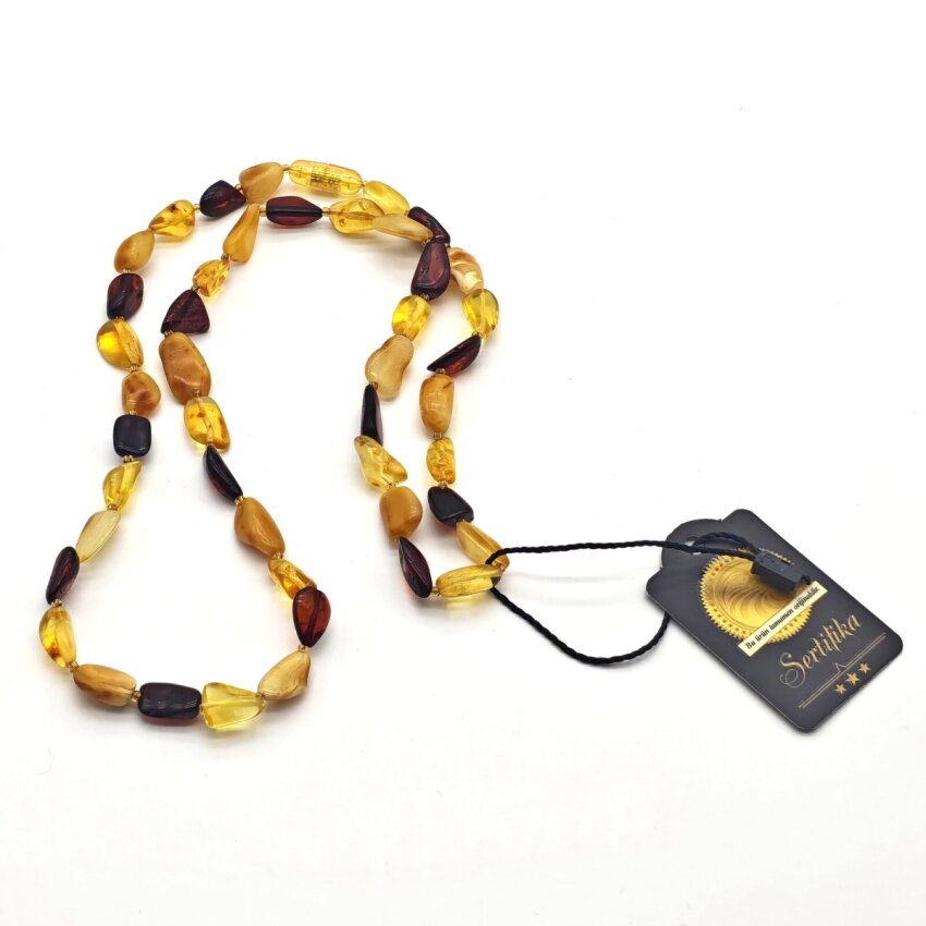 Kehribar Kolye Yetişkin Asorti KA15 - 1