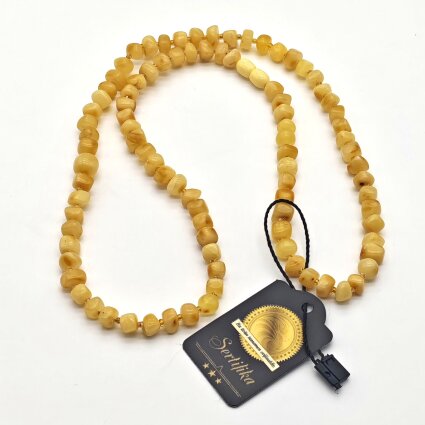 Kehribar Kolye Yetişkin KN20 - Logosuz Ürünler