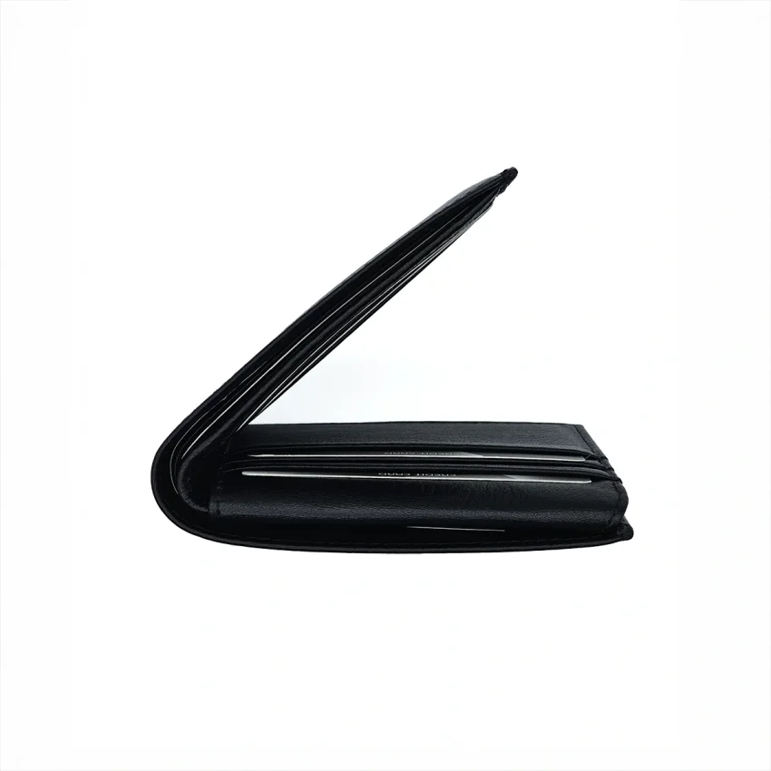 Klasik Hakiki Deri Cüzdan Siyah M2 3033 - 4