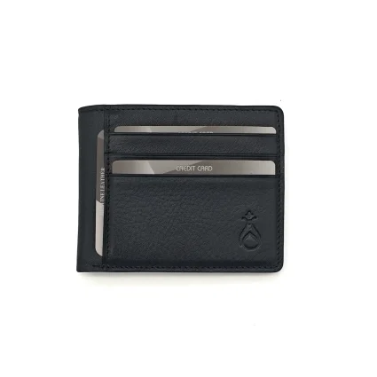 Klasik Hakiki Deri Cüzdan Siyah M3 7001 - 1