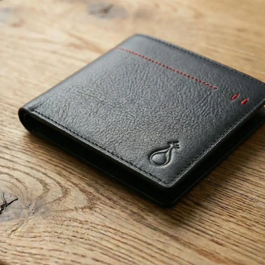 Klasik Hakiki Deri Cüzdan Siyah M3 7001 - 1