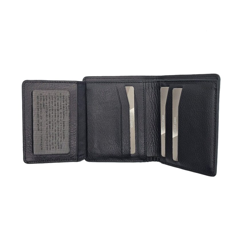 Klasik Hakiki Deri Cüzdan Siyah M4 4035 - 2