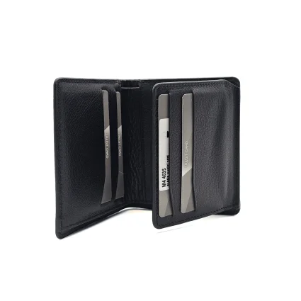 Klasik Hakiki Deri Cüzdan Siyah M4 4035 - 3