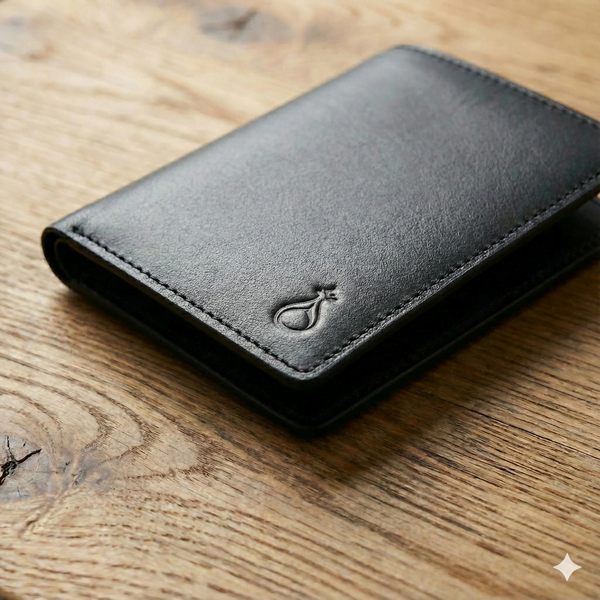 Klasik Hakiki Deri Cüzdan Siyah M4 4035 - 1