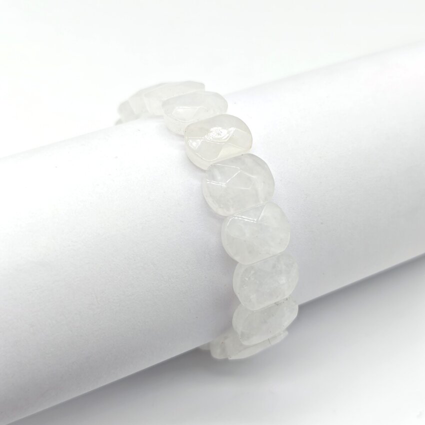 Kristal Kuvars Doğal Taş Rolex Bileklik RKR1 - 3