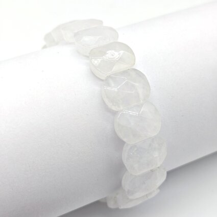 Kristal Kuvars Doğal Taş Rolex Bileklik RKR1 - Logosuz Ürünler