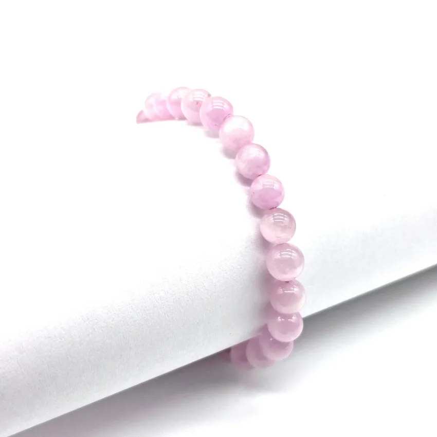 Kunzit Doğal Taş Bileklik – 6 mm K11 - 1