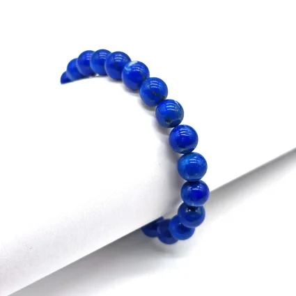 Lapis Lazuli Doğal Taş Bileklik – 8 mm K2
