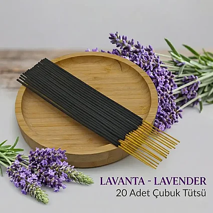 Lavanta - Lavender - Çubuk Tütsü 25 Gr 20 Adet