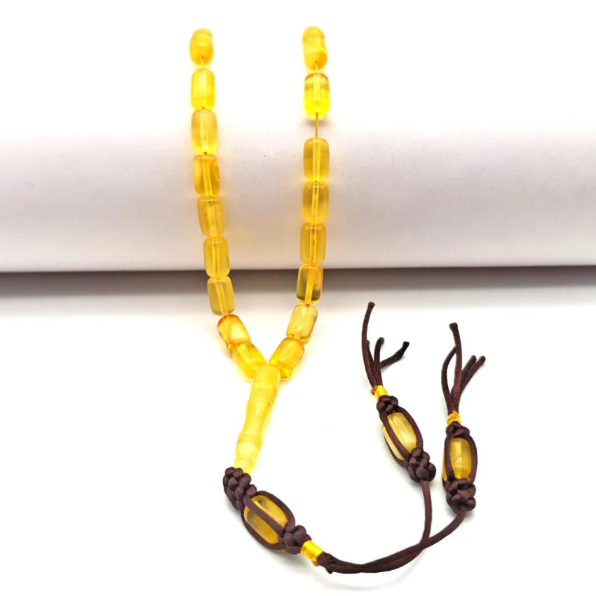 Litvanya Kaya Kehribar Kapsül Kesim 33 lü KH1 - 4