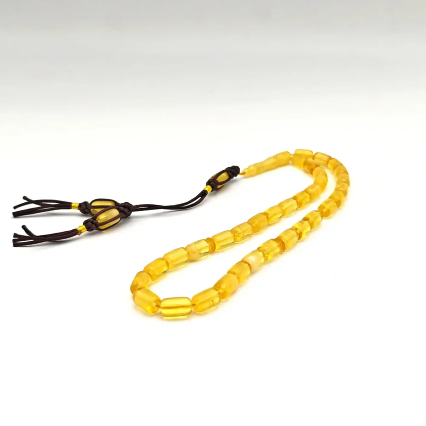 Litvanya Kaya Kehribar Kapsül Kesim 33 lü KH1 - 5