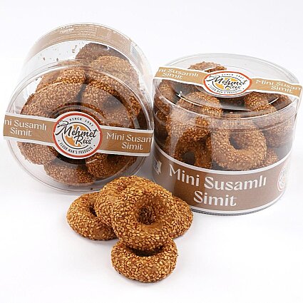 Mini Susamlı Simit - Mehmet Reis - 225 Gr (1)