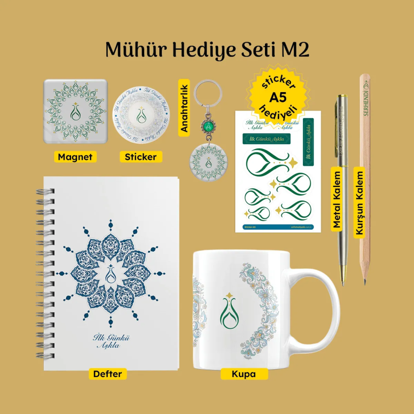 Mühür Hediye Seti YV5 - 1
