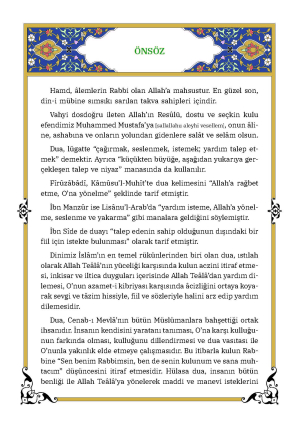 Müminlerin Sığınağı - Peygamberler, Evliyalar ve Salihlerden Dualar - 5