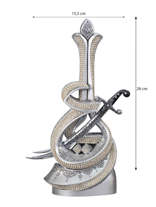 Nakkaş İsmi Ali Boytu (Orta Boy | Gümüş) - 5