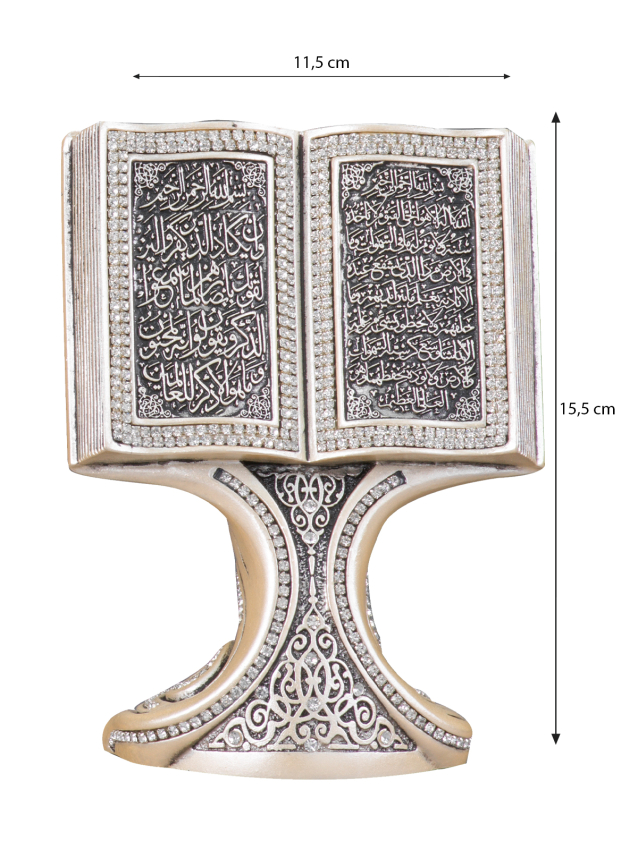 Nakkaş Kitap Boytu (Orta Boy | Sedef | Ayet-el Kürsi ve Nazar) - 5