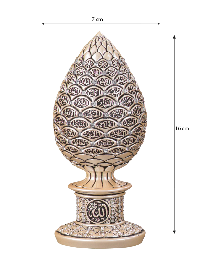 Nakkaş Kozalak Boytu (Büyük Boy | Sedef | Esma-ül Hüsna) - 3