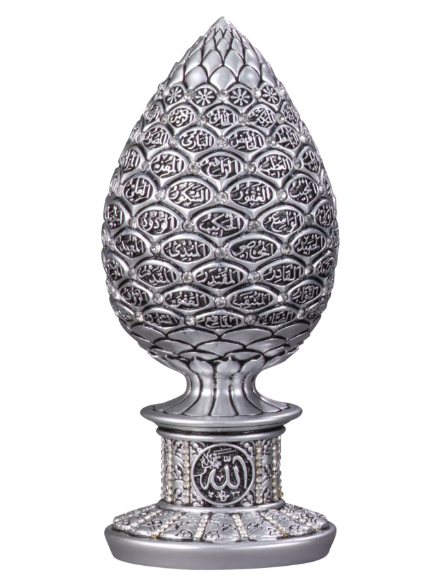 Nakkaş Kozalak Boytu (Küçük Boy | Gümüş | Esma-ül Hüsna) - 1