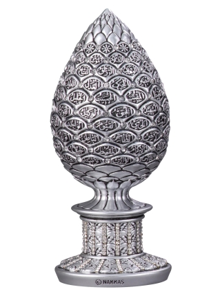 Nakkaş Kozalak Boytu (Küçük Boy | Gümüş | Esma-ül Hüsna) - 2