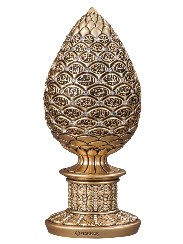 Nakkaş Kozalak Boytu (Küçük Boy | Sarı | Esma-ül Hüsna) - 2