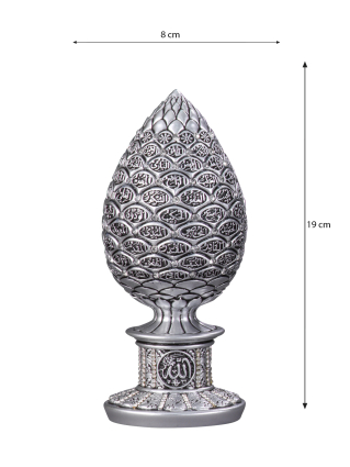 Nakkaş Kozalak Boytu (Orta Boy | Gümüş | Esma-ül Hüsna) - 3