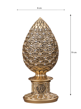 Nakkaş Kozalak Boytu (Orta Boy | Sarı | Esma-ül Hüsna) - 5