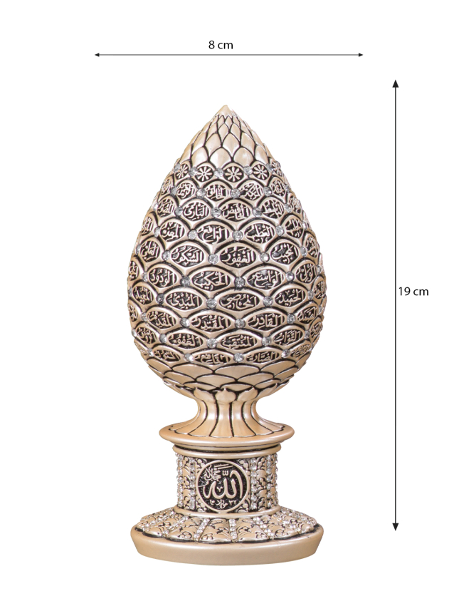 Nakkaş Kozalak Boytu (Orta Boy | Sedef | Esma-ül Hüsna) - 3