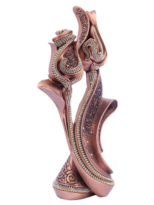 Nakkaş Lale Gül Boytu (Büyük Boy | Bakır) - 5