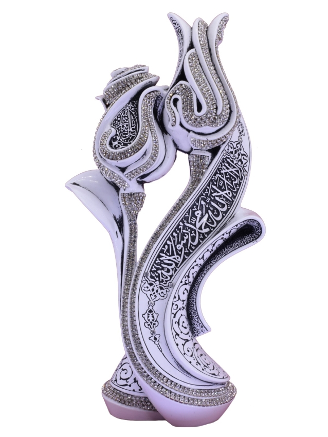 Nakkaş Lale Gül Boytu (Küçük Boy | Beyaz) - 1