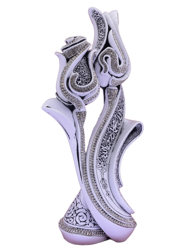 Nakkaş Lale Gül Boytu (Küçük Boy | Beyaz) - 5