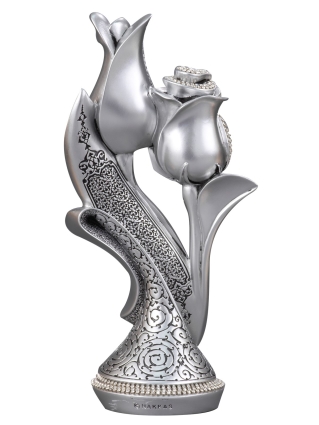 Nakkaş Lale Gül Boytu (Küçük Boy | Gümüş) - 4