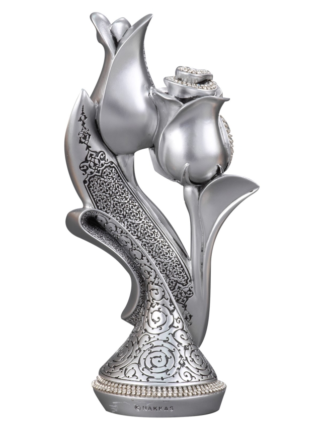 Nakkaş Lale Gül Boytu (Orta Boy | Gümüş) - 3