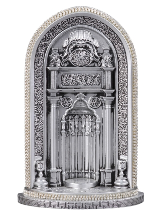 Nakkaş Mihrap Boytu (Orta Boy | Gümüş) - 1