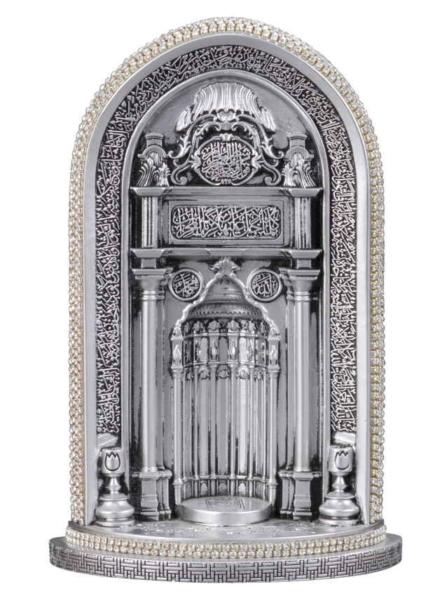 Nakkaş Mihrap Boytu (Orta Boy | Gümüş) - 1